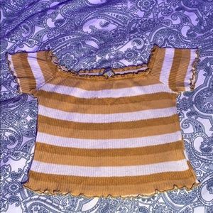 Off The Shoulder Charlotte Russe Top